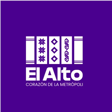 Marca gráfica El Alto, según el manual de identidad facilitado
